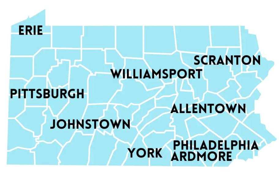 offices in pennsylvania